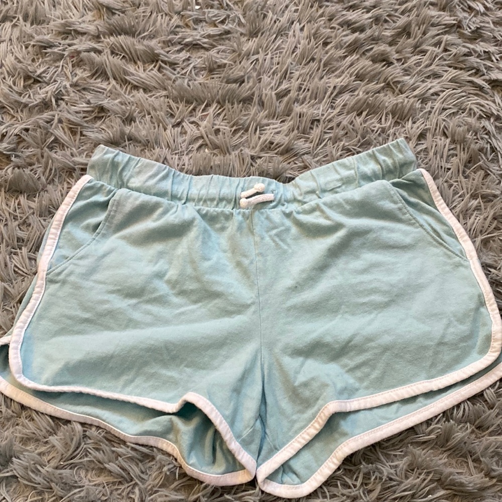 Turquoise shorts